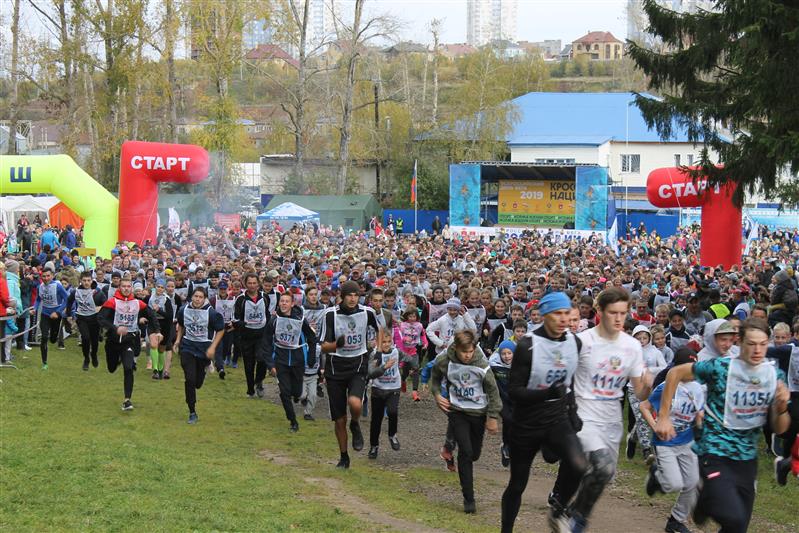 В Перми офицеры Росгвардии приняли участие в «Кроссе нации»
