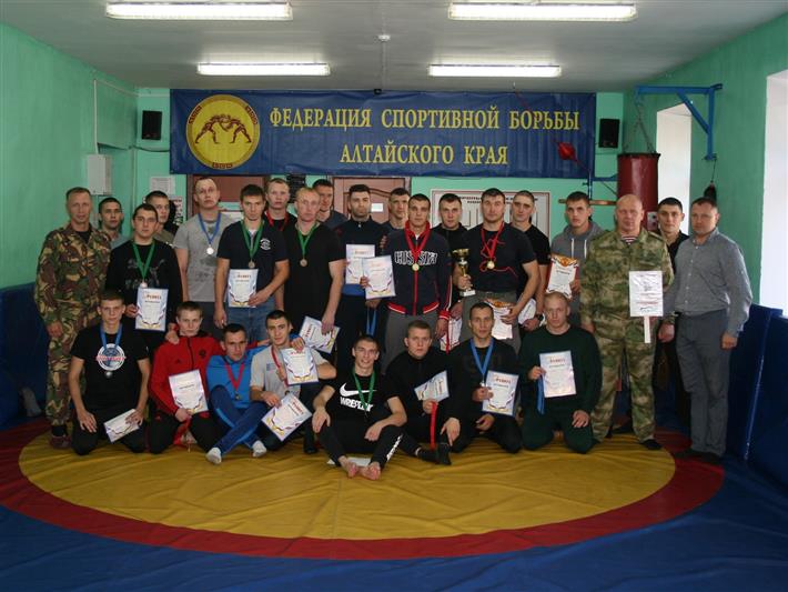 В Управлении Росгвардии по Алтайскому краю состоялся чемпионат по рукопашному бою, посвященный 100-летию со дня рождения Михаила Калашникова