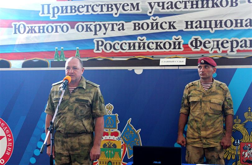 На Кубани определились лучшие самбисты Южного округа Росгвардии 