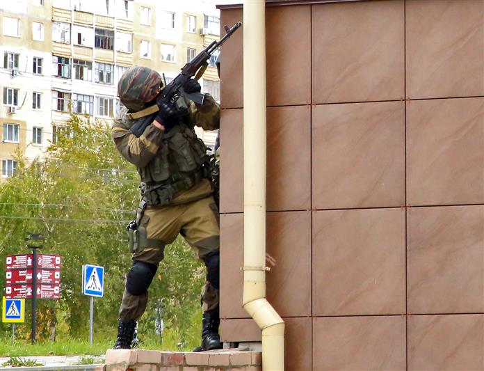 В Мордовии подразделения Росгвардии приняли участие в межведомственном антитеррористическом учении