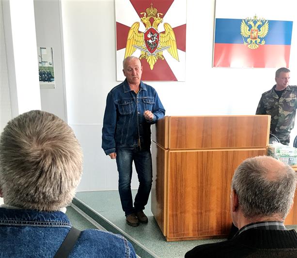 Волгоградские росгвардейцы почтили память коллег, погибших при исполнении служебного долга