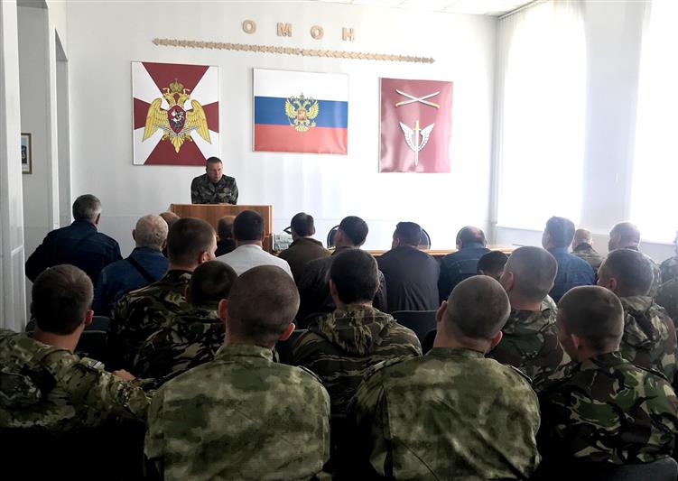 Волгоградские росгвардейцы почтили память коллег, погибших при исполнении служебного долга