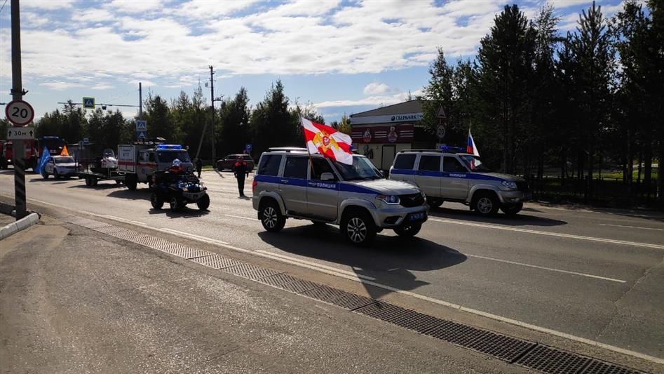 Росгвардия приняла участие в торжествах, посвященных Дню города Муравленко