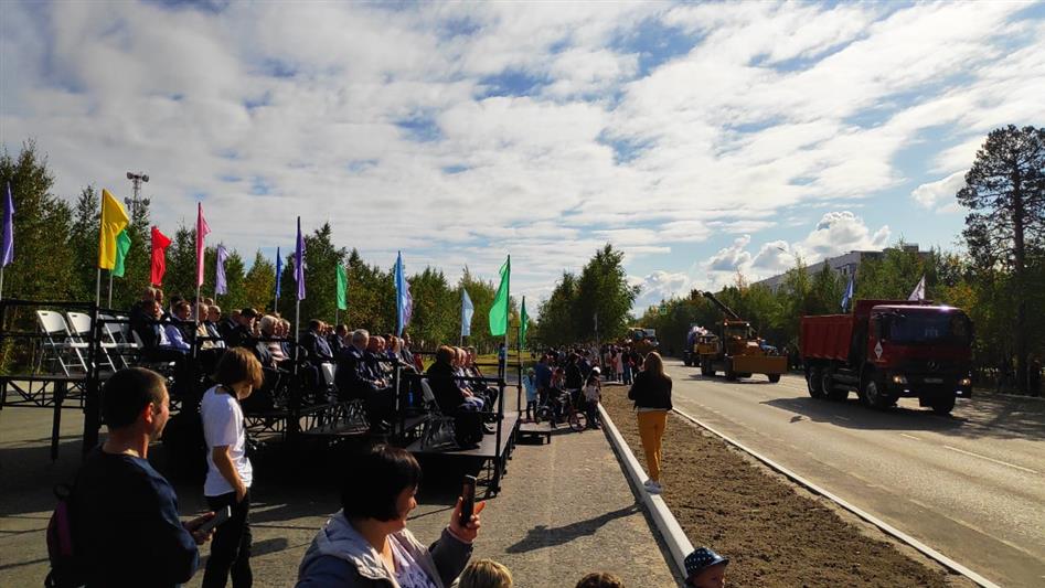 Росгвардия приняла участие в торжествах, посвященных Дню города Муравленко