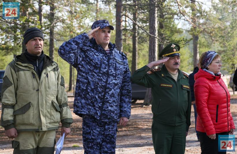 Росгвардейцы Ямала приняли участие в открытии военно-спортивной игры  для школьников