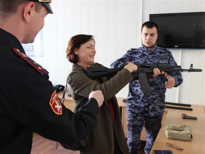 В региональном Управлении вневедомственной охраны Росгвардии состоялся брифинг с журналистами