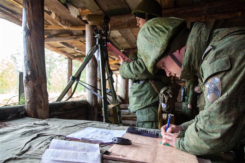 В Нижегородской области прошло тактическое учение подразделений артиллерии Приволжского округа Росгвардии (фото, видео)