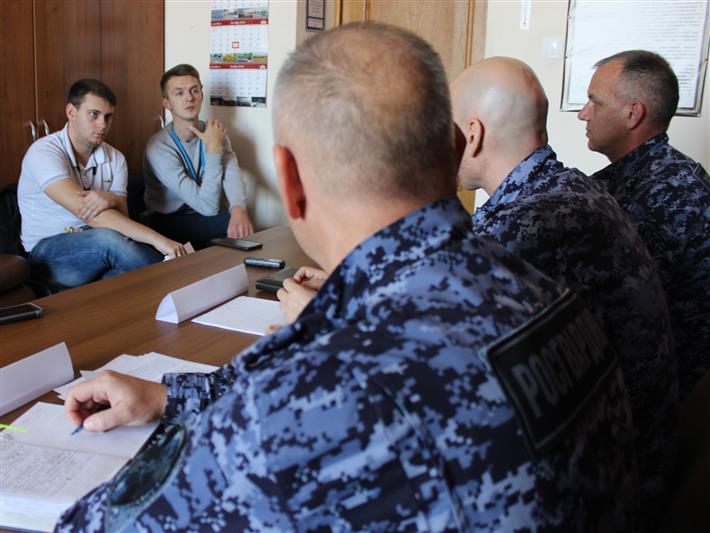 В региональном Управлении вневедомственной охраны Росгвардии состоялся брифинг с журналистами