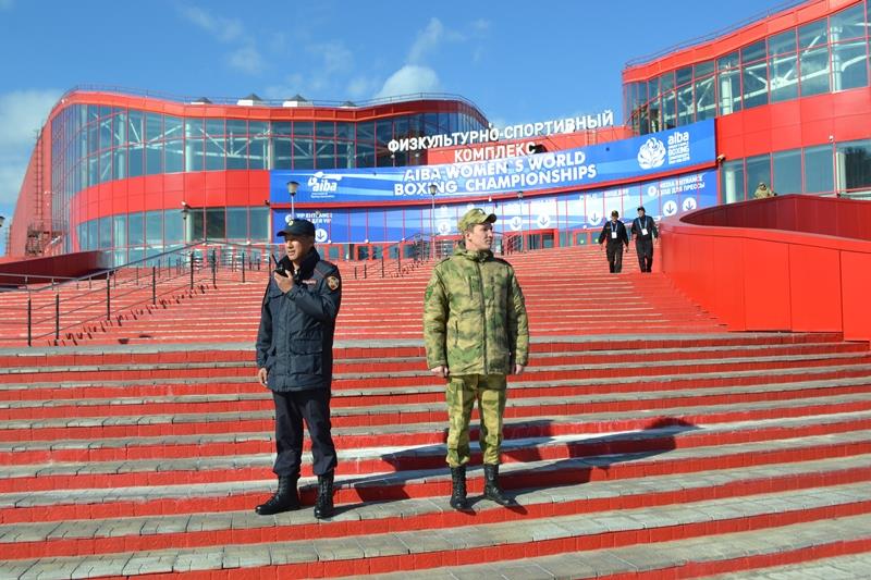 Росгвардия обеспечила правопорядок во время Чемпионата мира по боксу среди женщин