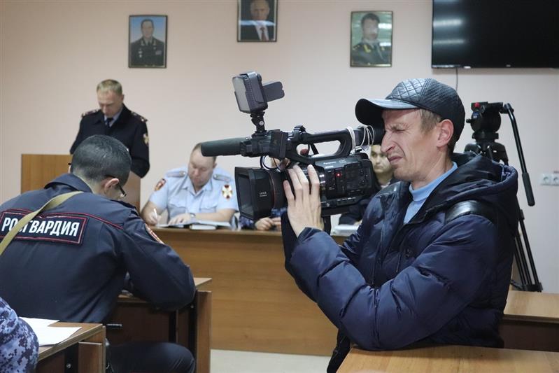 Самарские журналисты познакомились со спецификой работы вневедомственной охраны Росгвардии (видео)