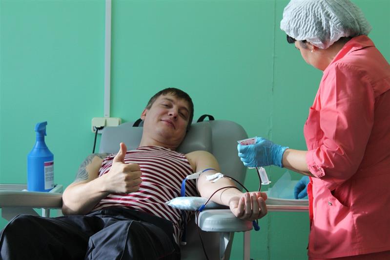 Сотрудники вневедомственной охраны Башкирии поучаствовали в донорской акции