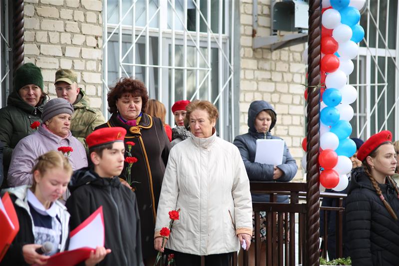 В Нижегородской области открыли мемориальную доску в честь погибшего воина правопорядка