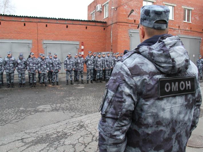Кемеровский ОМОН отметил 27-летие