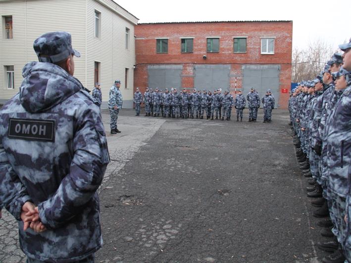 Кемеровский ОМОН отметил 27-летие