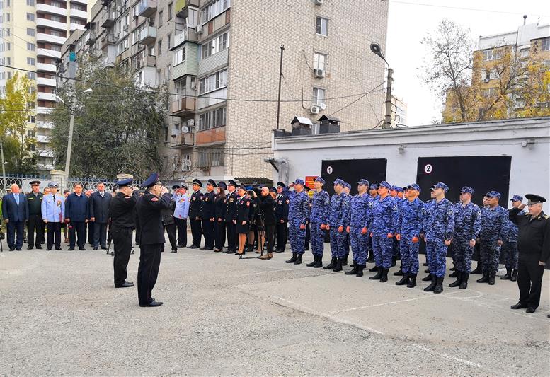 В Астрахани увековечена память ветерана вневедомственной охраны, Героя Советского Союза Ивана Зиброва (фото, видео)