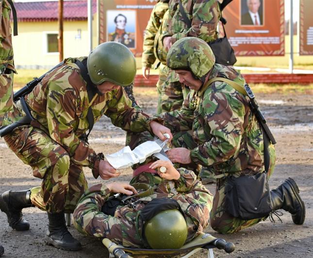 Омский ОМОН отпраздновал своё 27-летие военизированной эстафетой