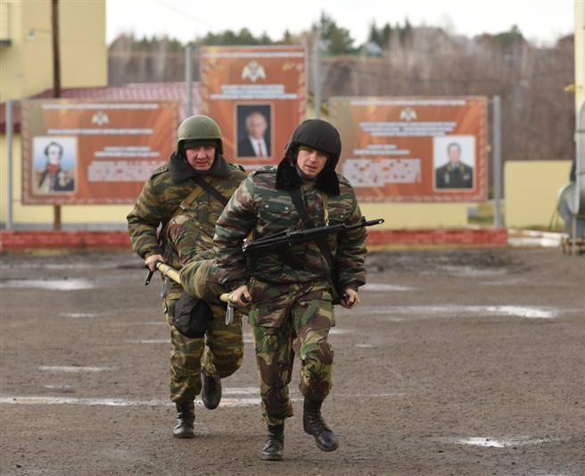 Омский ОМОН отпраздновал своё 27-летие военизированной эстафетой