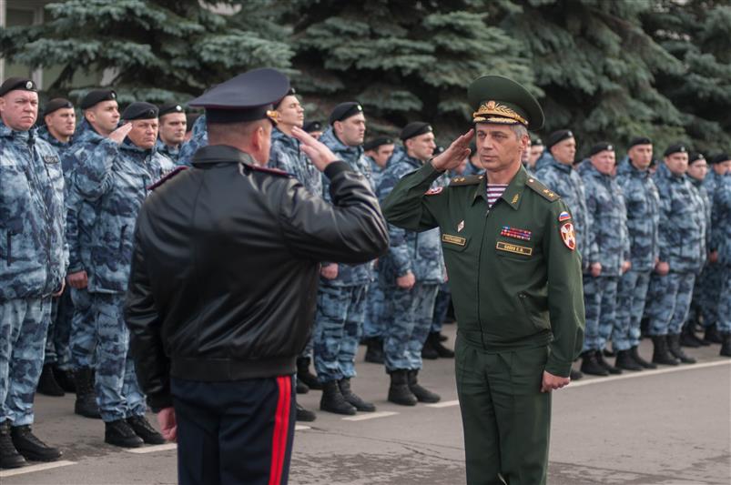 Московский ОМОН отметил годовщину образования (фото, видео)