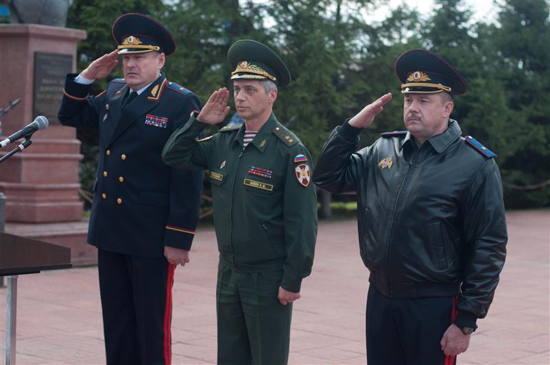 Московский ОМОН отметил годовщину образования (фото, видео)