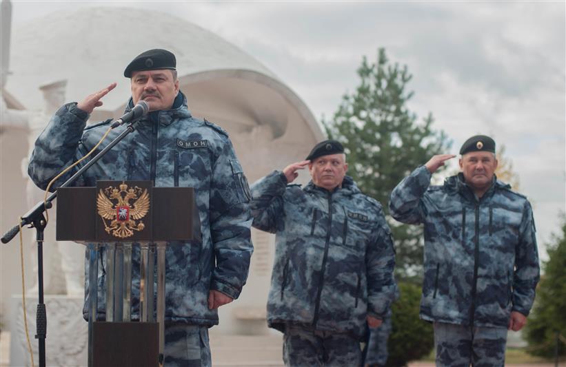 Московский ОМОН отметил годовщину образования (фото, видео)