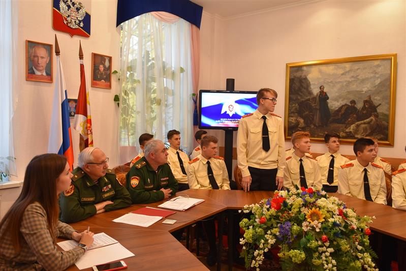 Телемост Москва – Пермь: на вопросы будущих курсантов ответили курсанты нынешние