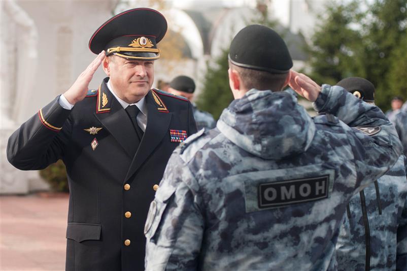 Московский ОМОН отметил годовщину образования (фото, видео)