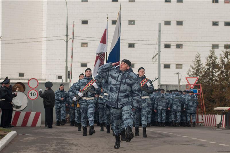 Московский ОМОН отметил годовщину образования (фото, видео)