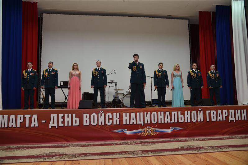 Победители и лауреаты конкурса Росгвардии «Солдаты антитеррора» выступили для военнослужащих полка Росгвардии в Урус-Мартане