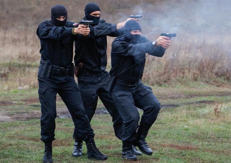 СОБР «Белогор» провел пресс-тур для белгородских  журналистов (фото, видео)