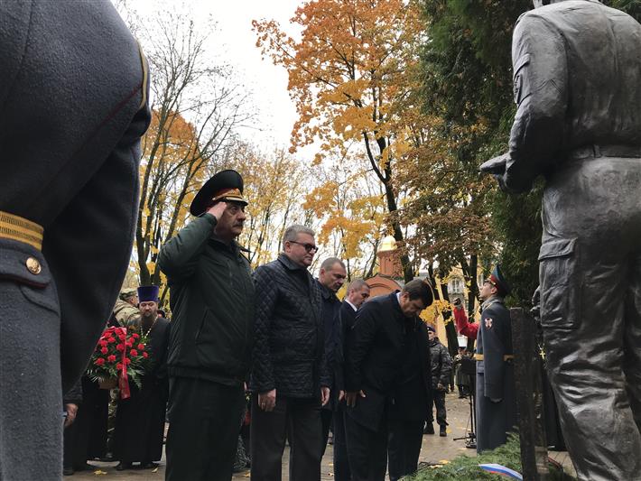 В Смоленске открыт памятник павшим воинам правопорядка