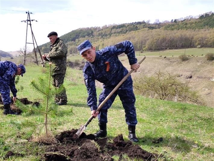 На Ставрополье проведена акция «Аллея Росгвардии»
