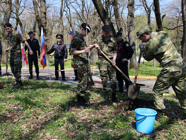На Ставрополье проведена акция «Аллея Росгвардии»