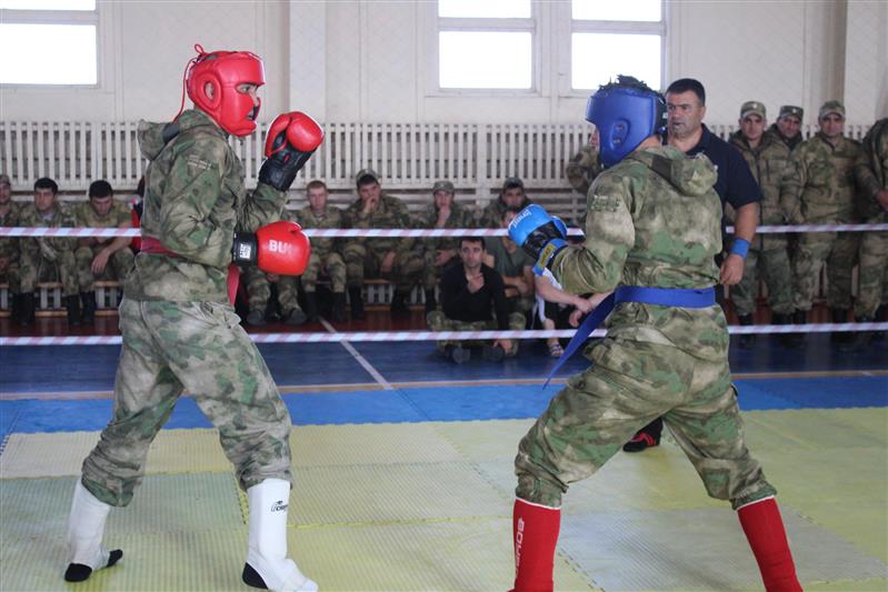 В грозненском соединении Росгвардии прошёл чемпионат по рукопашному бою
