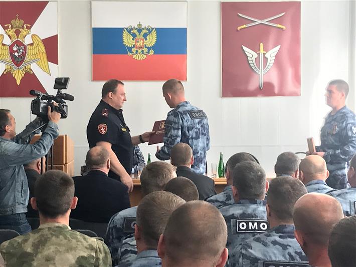 В Южном округе Росгвардии отметили День ОМОН