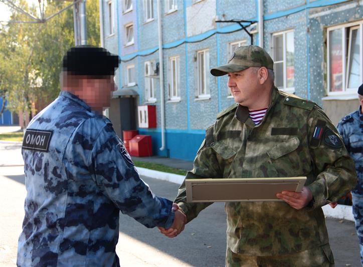 В Южном округе Росгвардии отметили День ОМОН