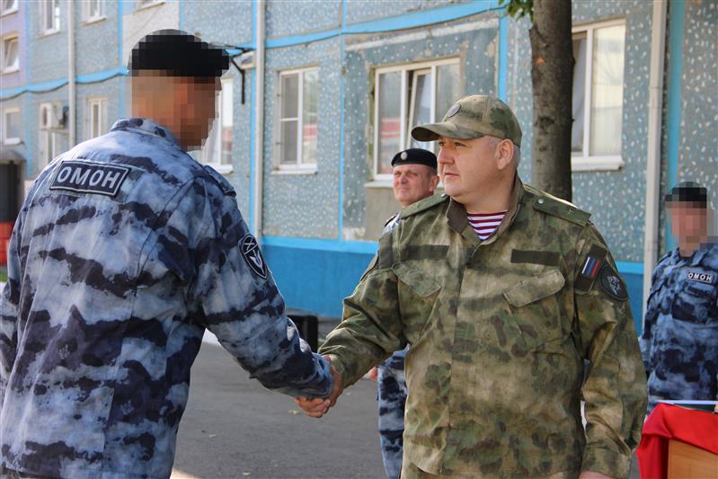 В Южном округе Росгвардии отметили День ОМОН
