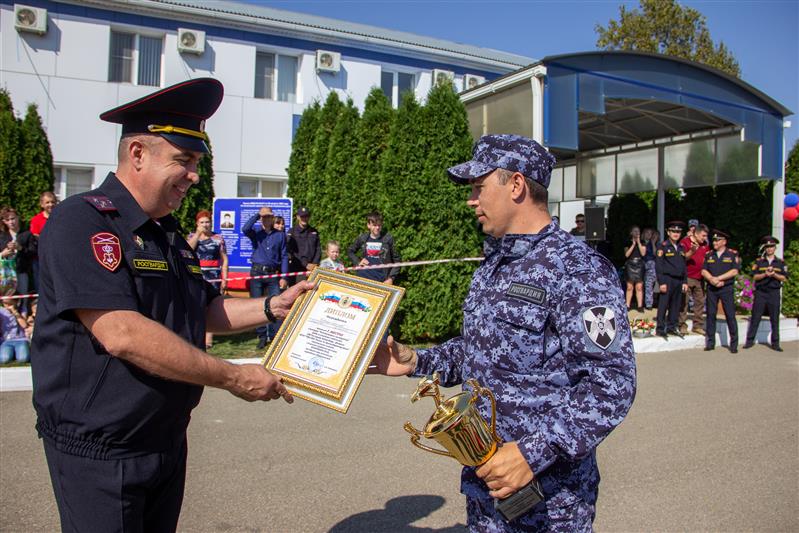 Краснодарские росгвардейцы почтили память погибшего товарища конкурсом профмастерства (фото, видео)