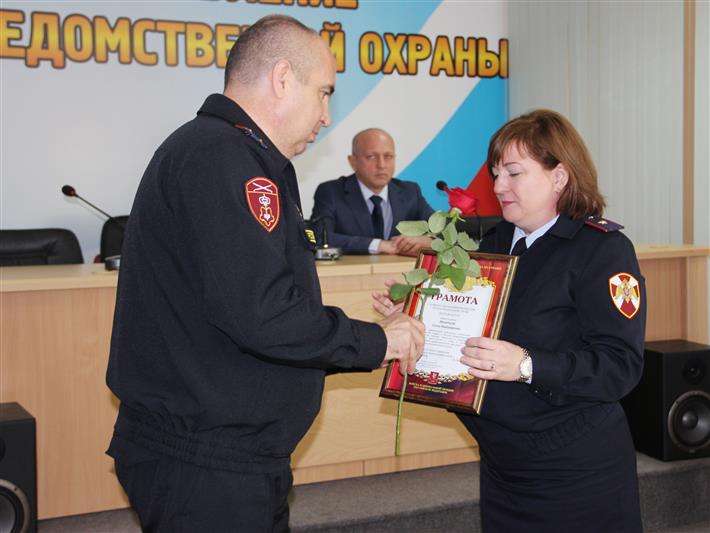 В Южном округе Росгвардии отметили 67-летие вневедомственной охраны