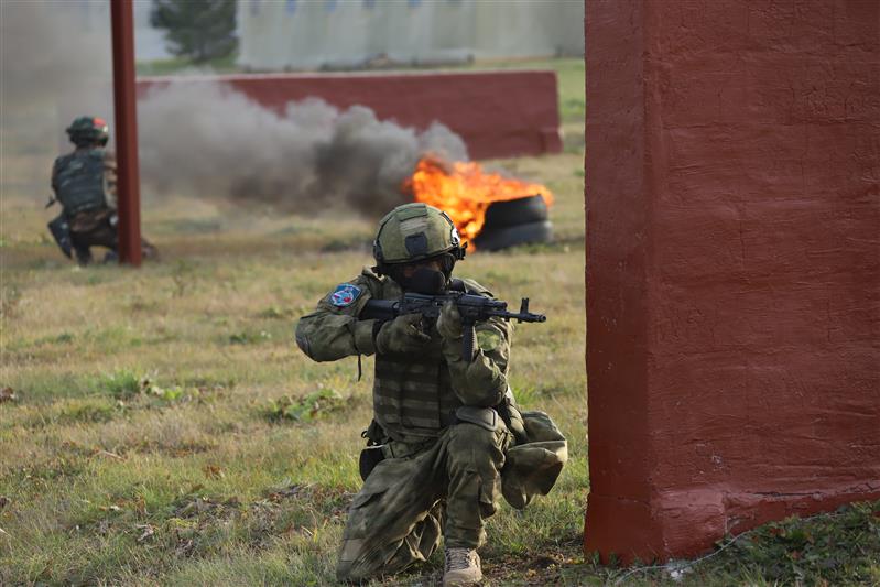 Курсанты Новосибирского военного института Росгвардии обеспечивают лингвистическое сопровождение российско-китайского учения «Сотрудничество-2019» (видео)