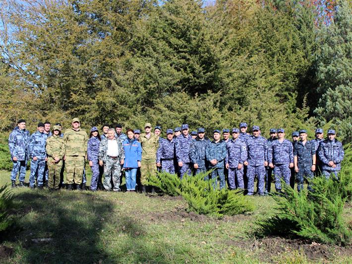 На Ставрополье проведена акция «Аллея Росгвардии»