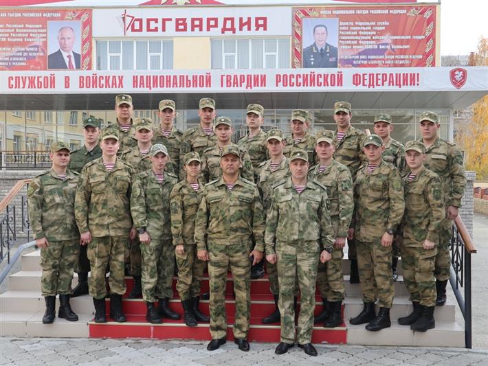 В Уральском округе Росгвардии состоялся сбор офицеров-выпускников военных вузов 2019 года 