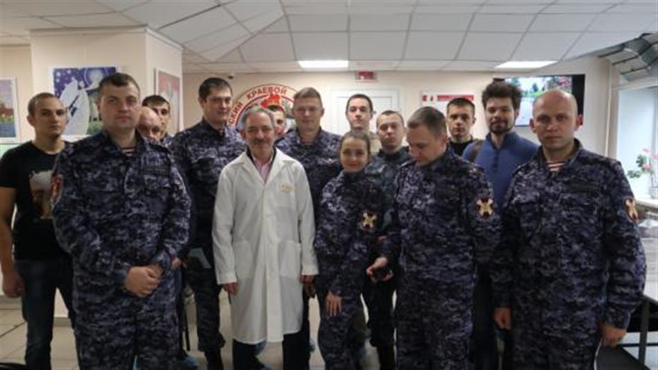 В преддверии Дня вневедомственной охраны курские, красноярские и марийские росгвардейцы приняли участие в донорских акциях