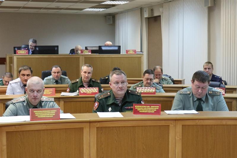 В Уральском округе Росгвардии прошел  военный совет