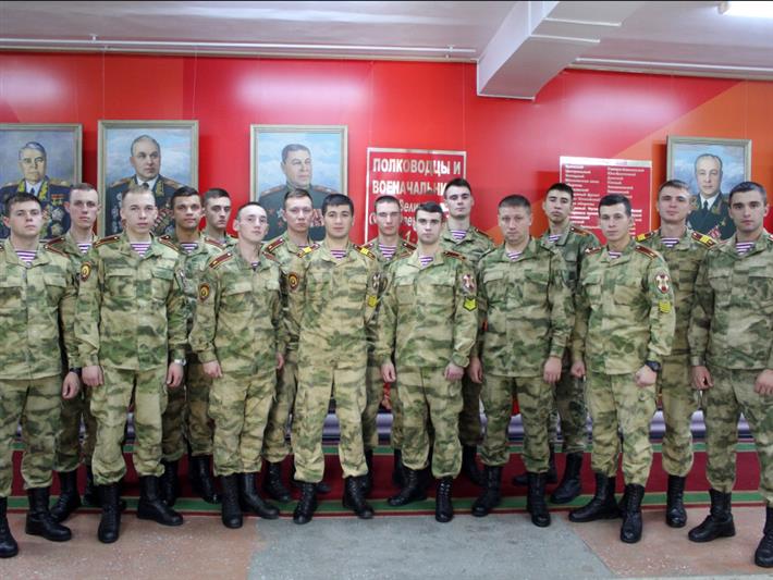 В Ангарске прошла стажировка курсантов Новосибирского военного института имени генерала армии И.К. Яковлева 