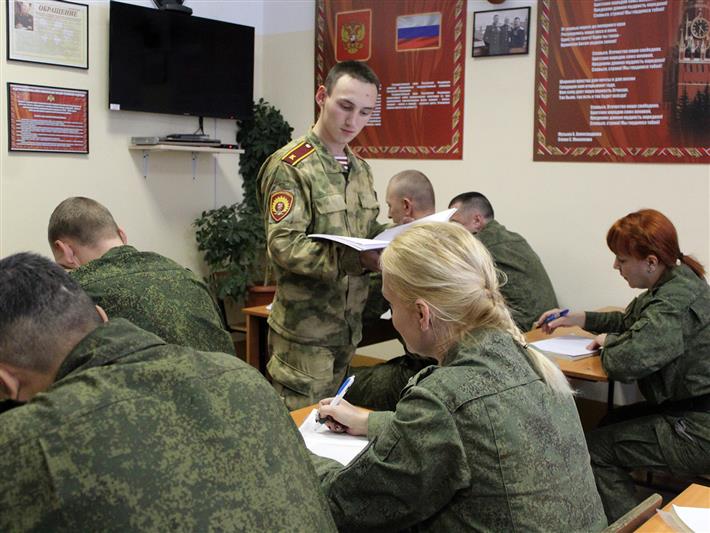 В Ангарске прошла стажировка курсантов Новосибирского военного института имени генерала армии И.К. Яковлева 