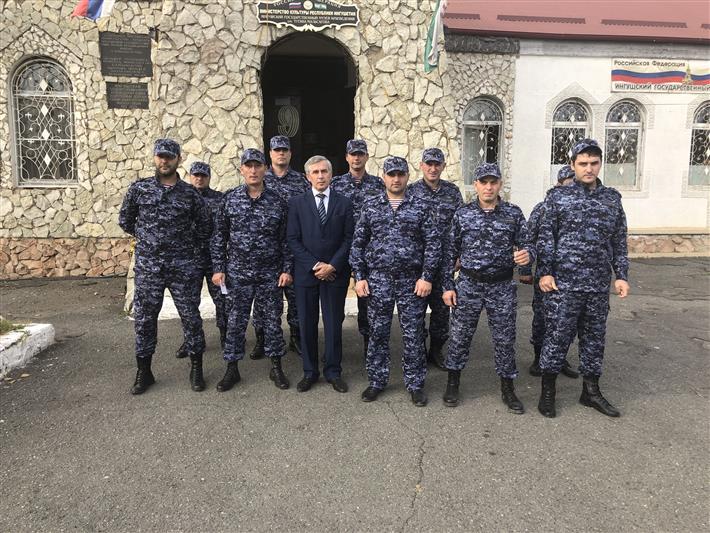 В Ингушетии росгвардейцы почтили память последнего защитника Брестской крепости
