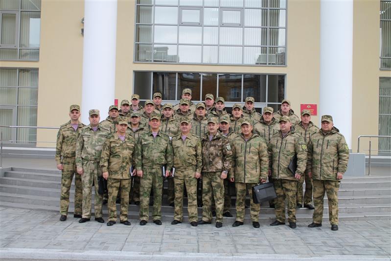 В Саратове прошёл межвузовский сбор офицеров, отвечающих за учебную работу в военных институтах Росгвардии