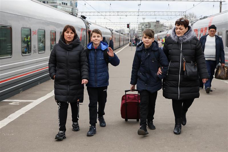 Росгвардия встретила участников Всероссийского гражданско-патриотического проекта «Дети-герои» (видео)