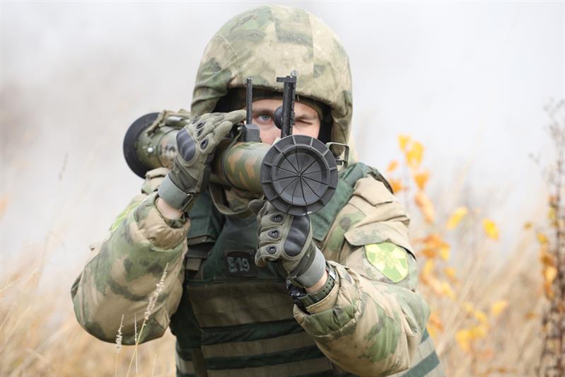 Завершилась полигонная практика подразделений радиационной, химической и биологической защиты Уральского округа Росгвардии