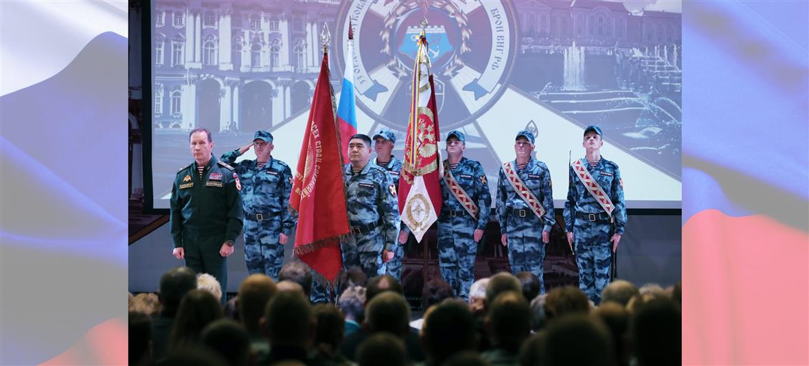 Генерал армии Виктор Золотов в бригаде Росгвардии в Ленинградской области открыл спортивный комплекс и встретился с родственниками военнослужащих и сотрудников, погибших при исполнении воинского долга